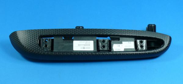 Door panel arm rest "Alu black cube" rear right side BMW 3er E46 Convertible