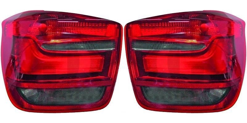 LED Designrückleuchten Set rot/smoke für BMW 1er F20 Bj. 11->>