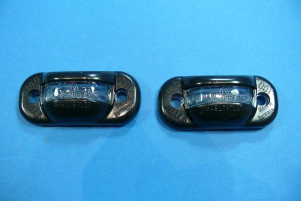 2x HELLA Registration Plate Light fit for VW Golf 1/Golf 1 Convertible