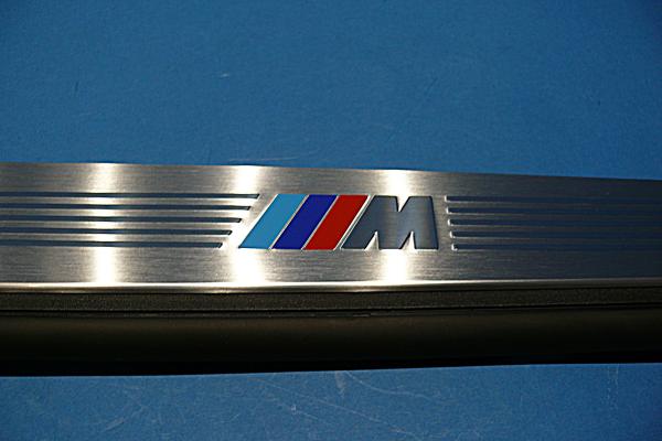 "M" Logo Door Sill Strip left side BMW Z4 E85 / E86 / E89