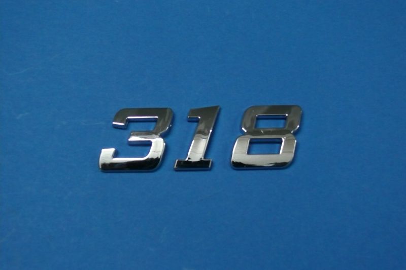 318 Emblem -selbstklebend-