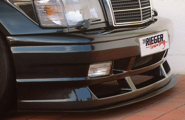 RIEGER front bumper (for serial grill) fit for Mercedes 190 W201 (with recess for fog lights)