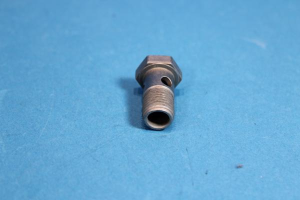 Hollow bolt for oil hose M14x1.5x26 BMW E12 E21 E23 E24 E28 E30 E31 E32 E34 E36 E38 E39 E46 E53 E60 E61 E63 E64 E65 E66 E70 E71 E83 E85 F15 F16