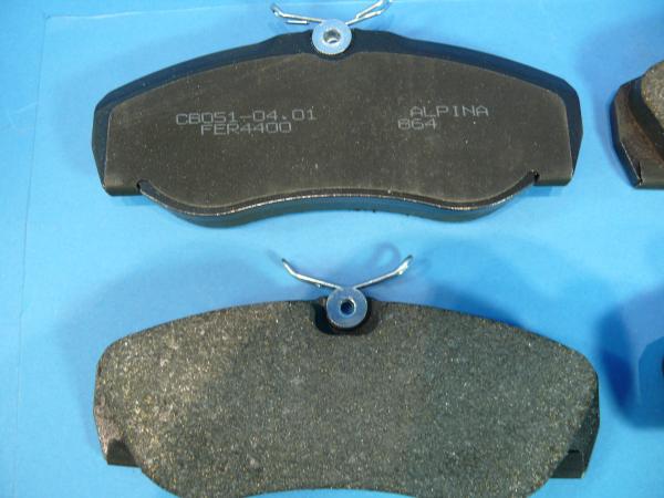 ALPINA Repair kit, front brake pads suitable for ALPINA B8 4.6 (E36)