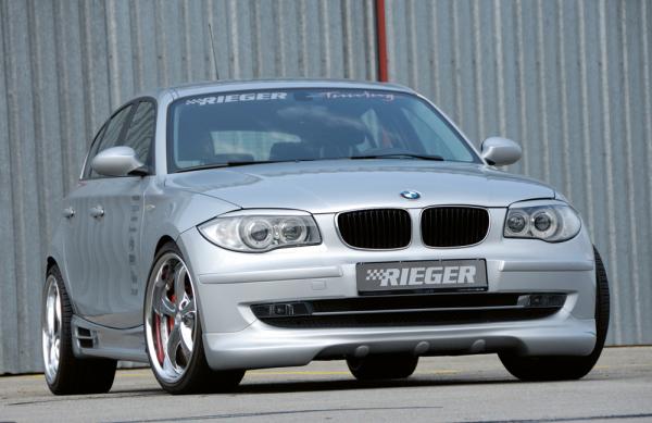 RIEGER Lip spoiler fit for BMW 1er E87 from 04.07 - 08.11