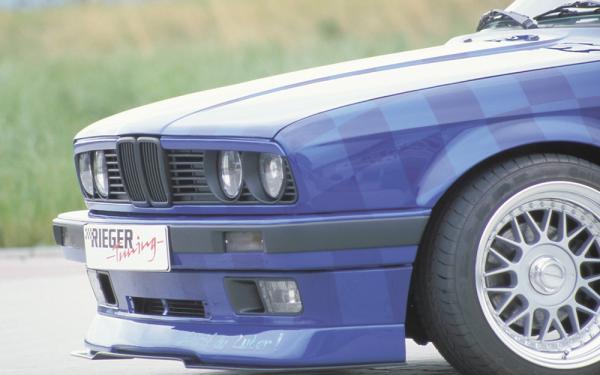 RIEGER splitter for frontspoiler lip 38011 fit for BMW 3er E30 from 8/87, Convertible from 10/90