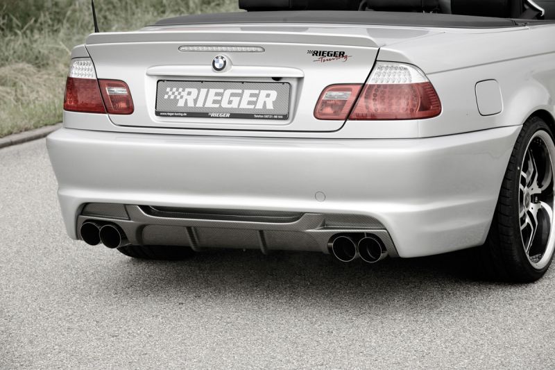 RIEGER Rear flap Spoiler fit for BMW E46 Convertible
