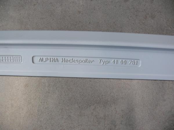 ALPINA Dachspoilerlippe Typ 781 passend für BMW 5er E61 Touring