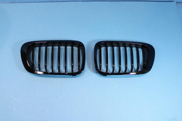 Shadowline Kidneys shiny black BMW 3er E46 Coupe/Convertible (Bj. 1999 - 03/2003)