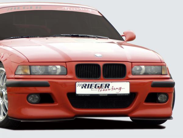 RIEGER Frontbumper (V2) incl. 2 Rieger air-intakes fit for BMW 3er E36 all