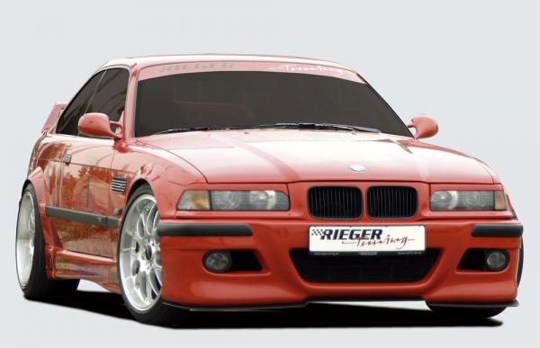 RIEGER Frontbumper (V2) incl. 2 Rieger air-intakes fit for BMW 3er E36 all