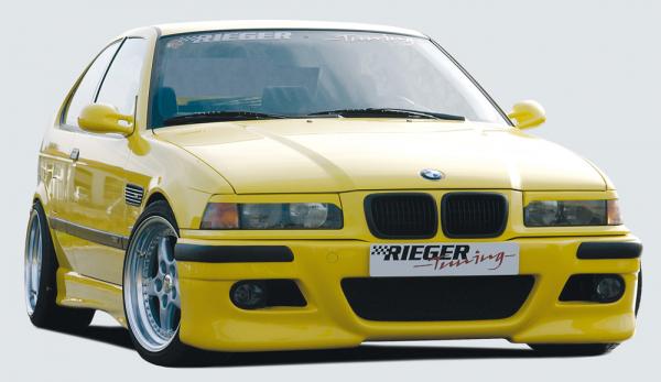 RIEGER Frontbumper (V2) incl. 2 Rieger air-intakes fit for BMW 3er E36 all