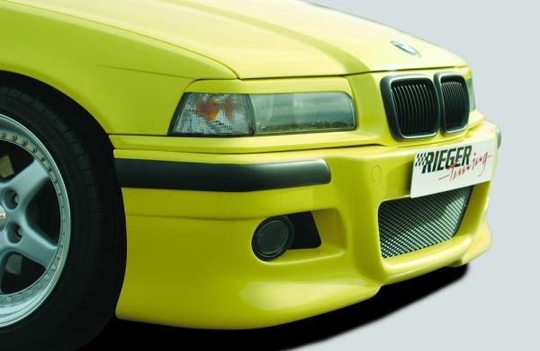 RIEGER Frontbumper (V2) incl. 2 Rieger air-intakes fit for BMW 3er E36 all