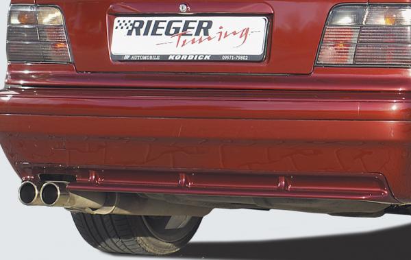 RIEGER Heckdiffusor passend für BMW 3er E36 alle NICHT Compact