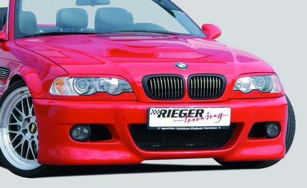 RIEGER Spoiler Bumper fit for BMW 3er E46 Sedan / Touring