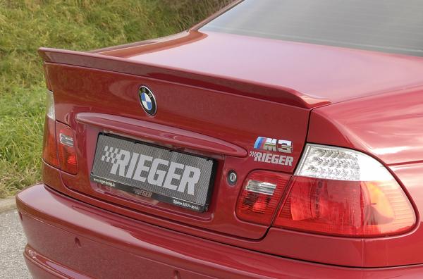 RIEGER Heckklappenspoiler passend für BMW 3er E46 Coupe