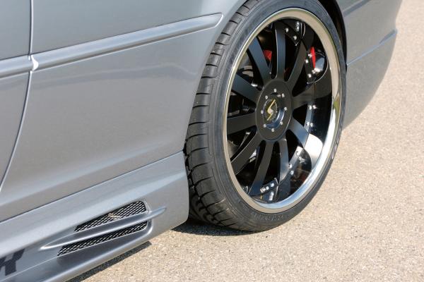RIEGER Seitenschweller 185mm LINKS passend für BMW 3er E46 Limousine / Compact / Coupe / Cabrio
