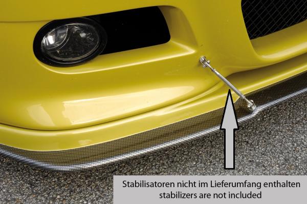 RIEGER Spoilerlippe flache Version passend für BMW 3er E46 M3 (NICHT CSL)