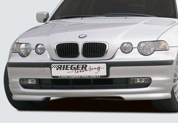 RIEGER Spoilerlippe passend für BMW 3er E46 Compact