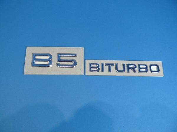 ALPINA Schriftzug hinten "B5 BITURBO" (ballig) (Touring)