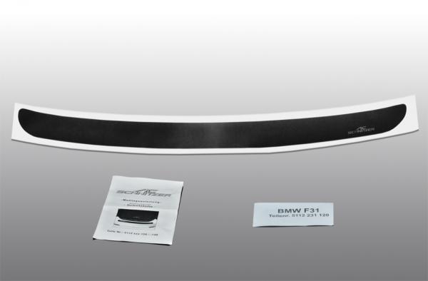 AC SCHNITZER Rear bumper protector BLACK fit for BMW 3er F31 Touring