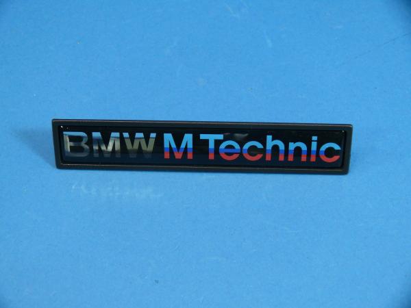 Emblem "BMW M-Technic" for M-Technic side mouldings BMW E36