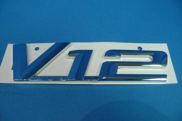 V12 Emblem for BMW E31 E32 E38 E65 E66