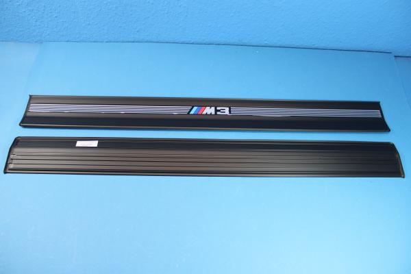 "M3" Logo Door Sill Strip black (Set) BMW 3er E36 Coupé/Convertible