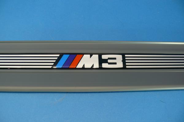 M3 Einstiegsleiste SILBERGRAU vorne BMW 3er E36 Limousine/Touring