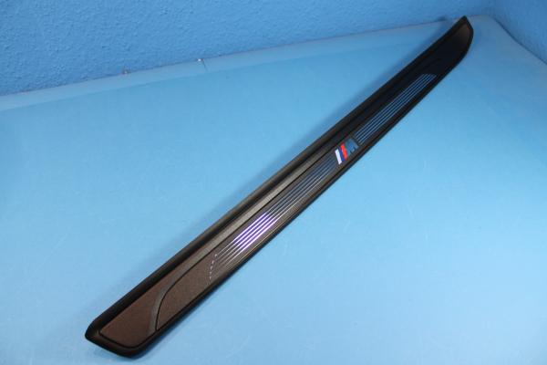 "M" Logo Door Sill Strip left side BMW 1er E88 Convertible