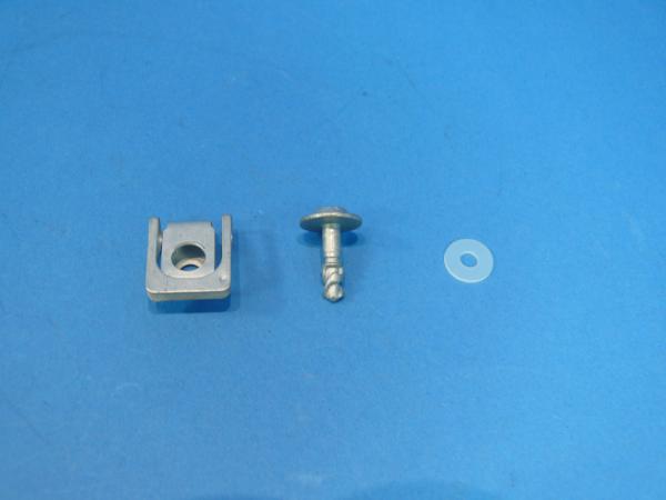 Cover for oil plug engine undercarriage cover front part BMW 3er E46 with mounting material