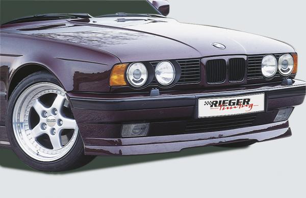 RIEGER Spoilerlippe passend für BMW 5er E34 Limousine/Touring