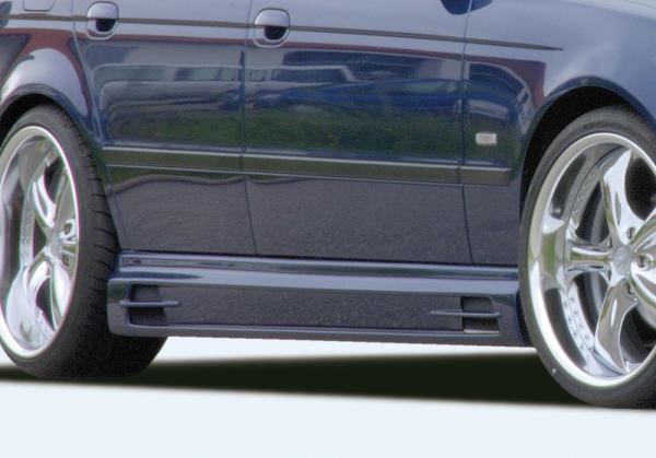 RIEGER Side skirt (with duct and 2 recesses) -left side- fit for BMW 5er E39 Sedan / Touring