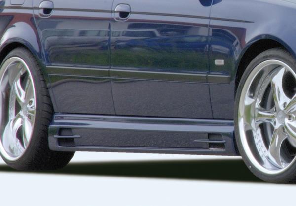 RIEGER Side skirt (with duct and 2 recesses) -right side- fit for BMW 5er E39 Sedan / Touring