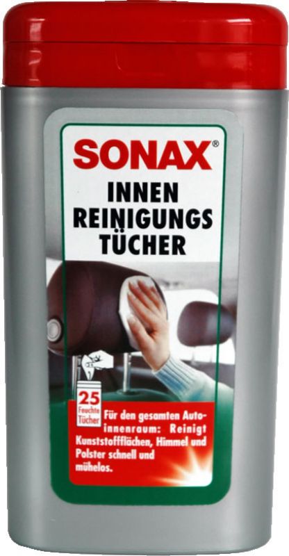 SONAX InteriorCleaningWipes 25 pcs.