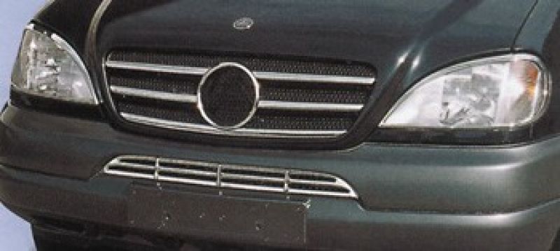 Chromleisten für Frontgrill 5tlg passend für Mercedes W163 (M-Klasse)