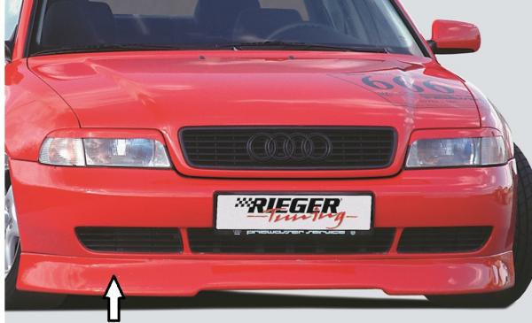 RIEGER Spoiler Lip fit for Audi A4 Typ B5 Bj. 11.94-98