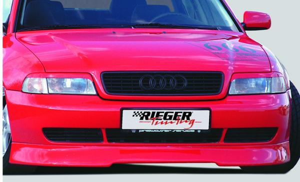 RIEGER Spoiler Lip fit for Audi A4 Typ B5 Bj. 11.94-98