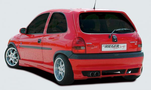 RIEGER Side skirt -left side- fit for Opel Corsa B