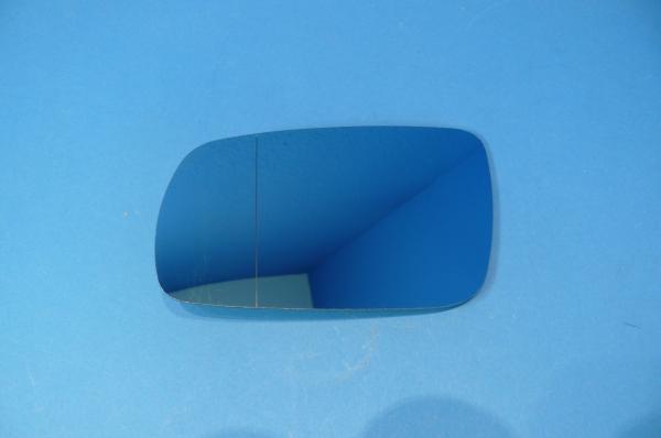 Spiegelglas LINKS beheizt/blau getönt passend für VW Bora Golf 4 Passat B5/B6 Seat Cordoba Ibiza Leon Toledo Skoda Octavia