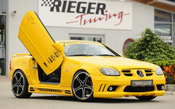 RIEGER front bumper fit for Mercedes SLK R170 01.01- 09.96-12.00