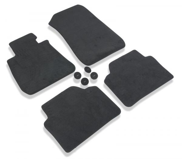 BMW velor floor mats ANTHRACITE for BMW 3er E90 Sedan / E91 Touring