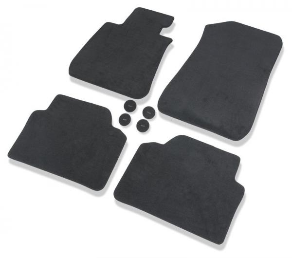 BMW velor floor mats ANTHRACITE for BMW 3er E90 Sedan / E91 Touring