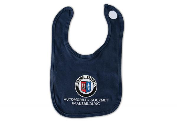 ALPINA Baby Bib "Automobiler Gourmet", german