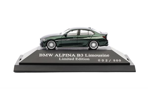 ALPINA Scale Model BMW ALPINA B3 Sedan GREEN (G20), 1:87,  LIMITED EDITION