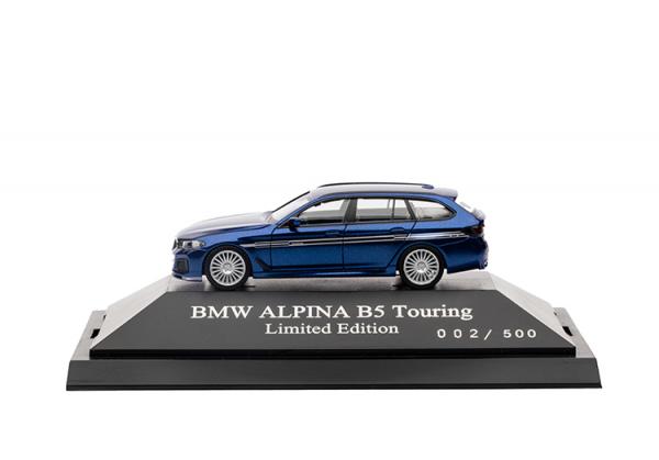 ALPINA Scale Model BMW ALPINA B5 Touring (G31), Blue, 1:87, Limited Edition
