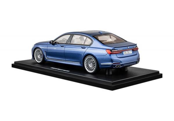 ALPINA Scale Model BMW ALPINA B7 LCI (G12), ALPINA Blue Metallic, 1:18