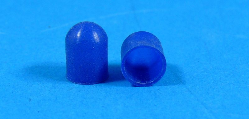 Silicon cap blue for 4W Lamps