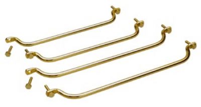 SinusLive Golden-coloured steel hangers 25cm Version