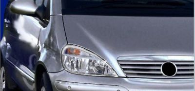 Chrome Head Light Rim -2 pcs- Mercedes W168 A-Class